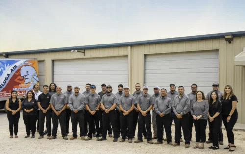 San Antonio HVAC Company Beluga Air - Showcasing company staff and location